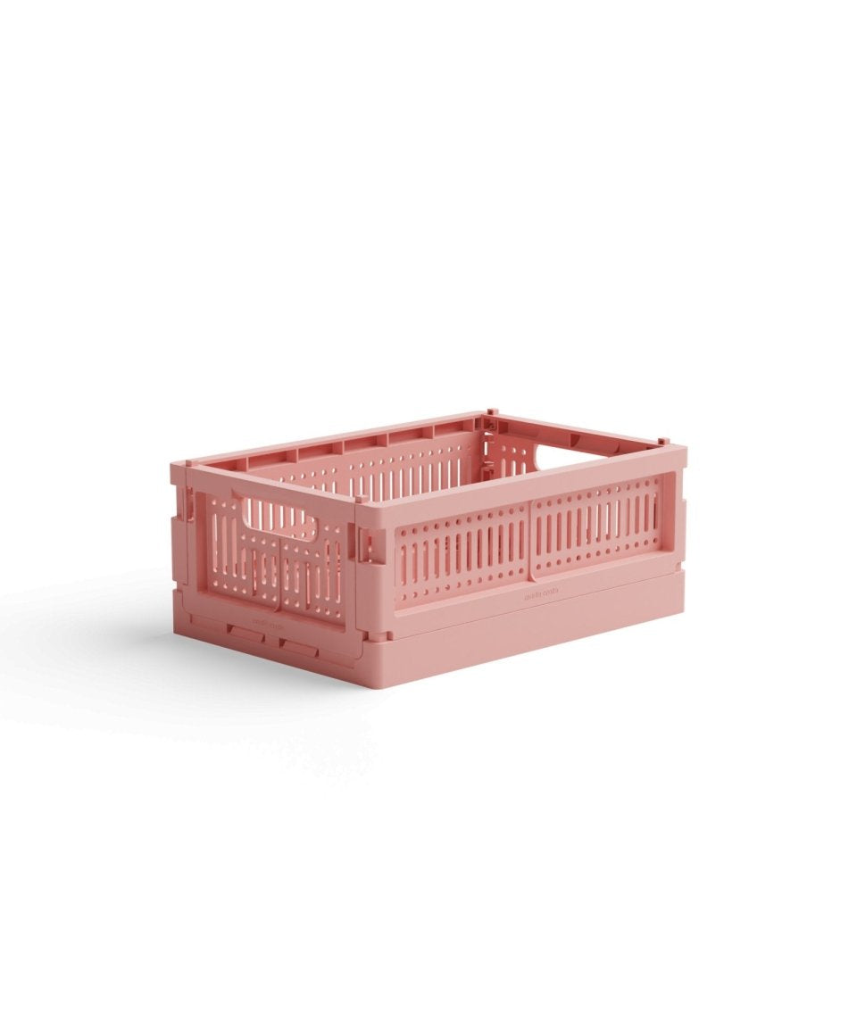 Made Crate - Klappbox Mini Peachy - ROSA ECK - Orange, ,