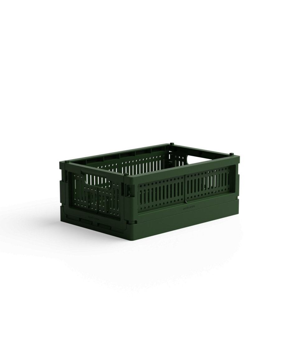 Made Crate - Klappbox Mini Racing Green - ROSA ECK - Grün, ,