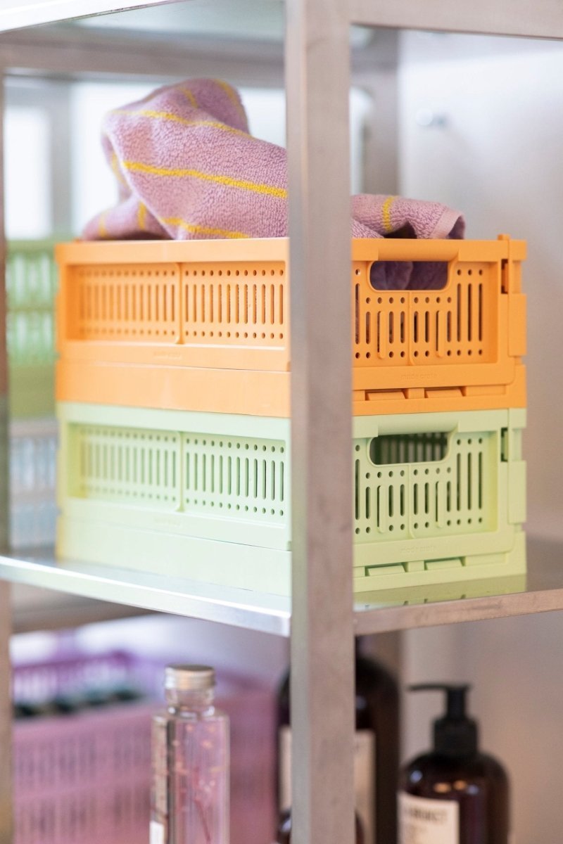 Made Crate - Klappbox Mini Spring Green - Klappbox - ROSA ECK