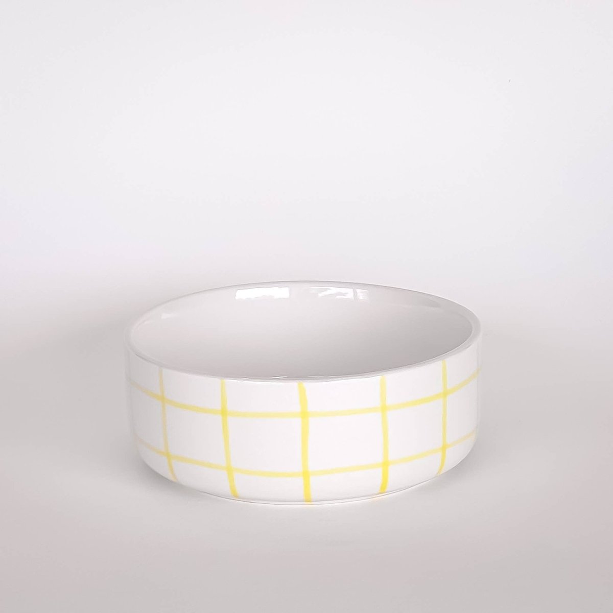 Magazin Minori - GRID Schale mit Linienraster • spiaggia yellow - Schüssel - ROSA ECK Concept Store