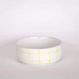 Magazin Minori - GRID Schale mit Linienraster • spiaggia yellow - Schüssel - ROSA ECK Concept Store