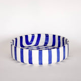 Magazin Minori - STRIPES Große Schale mit Streifen • Mare Blue - Schüssel - ROSA ECK