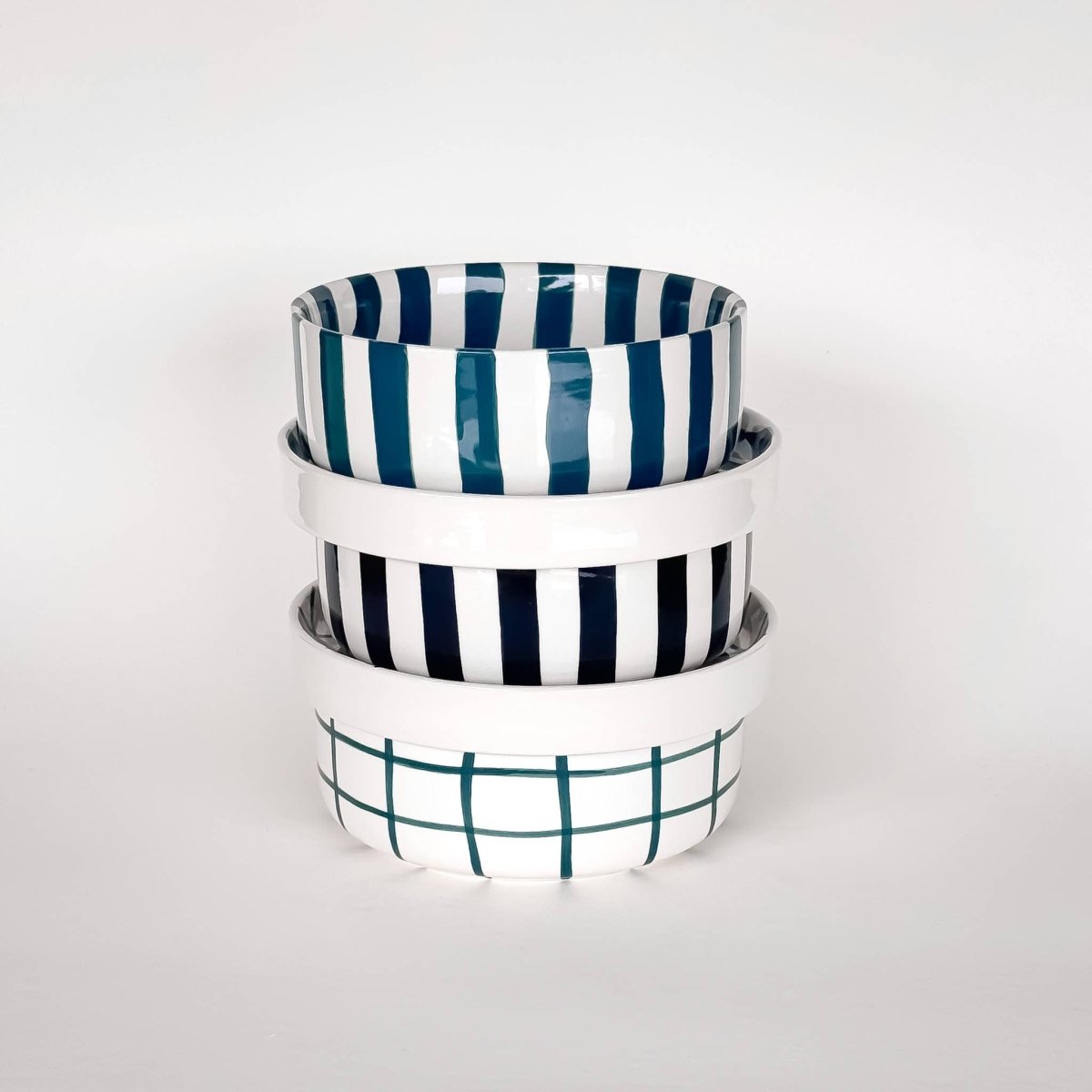 Magazin Minori - STRIPES Kleiner Teller • gentle green - Teller - ROSA ECK Concept Store
