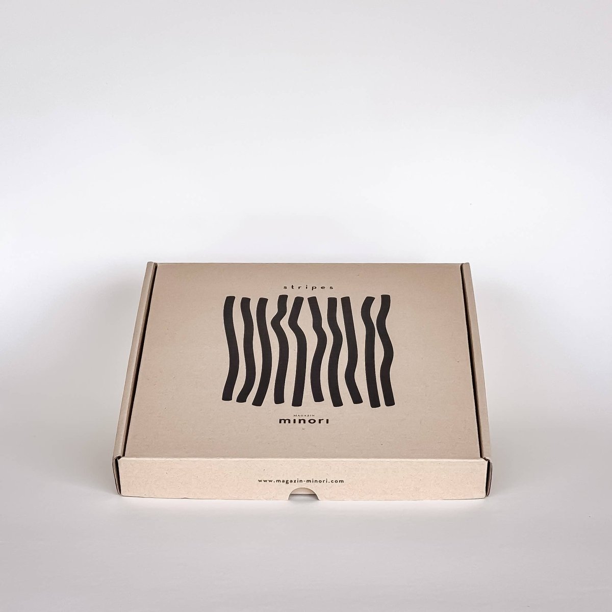 Magazin Minori - STRIPES Kleiner Teller • tramonto red - Teller - ROSA ECK Concept Store