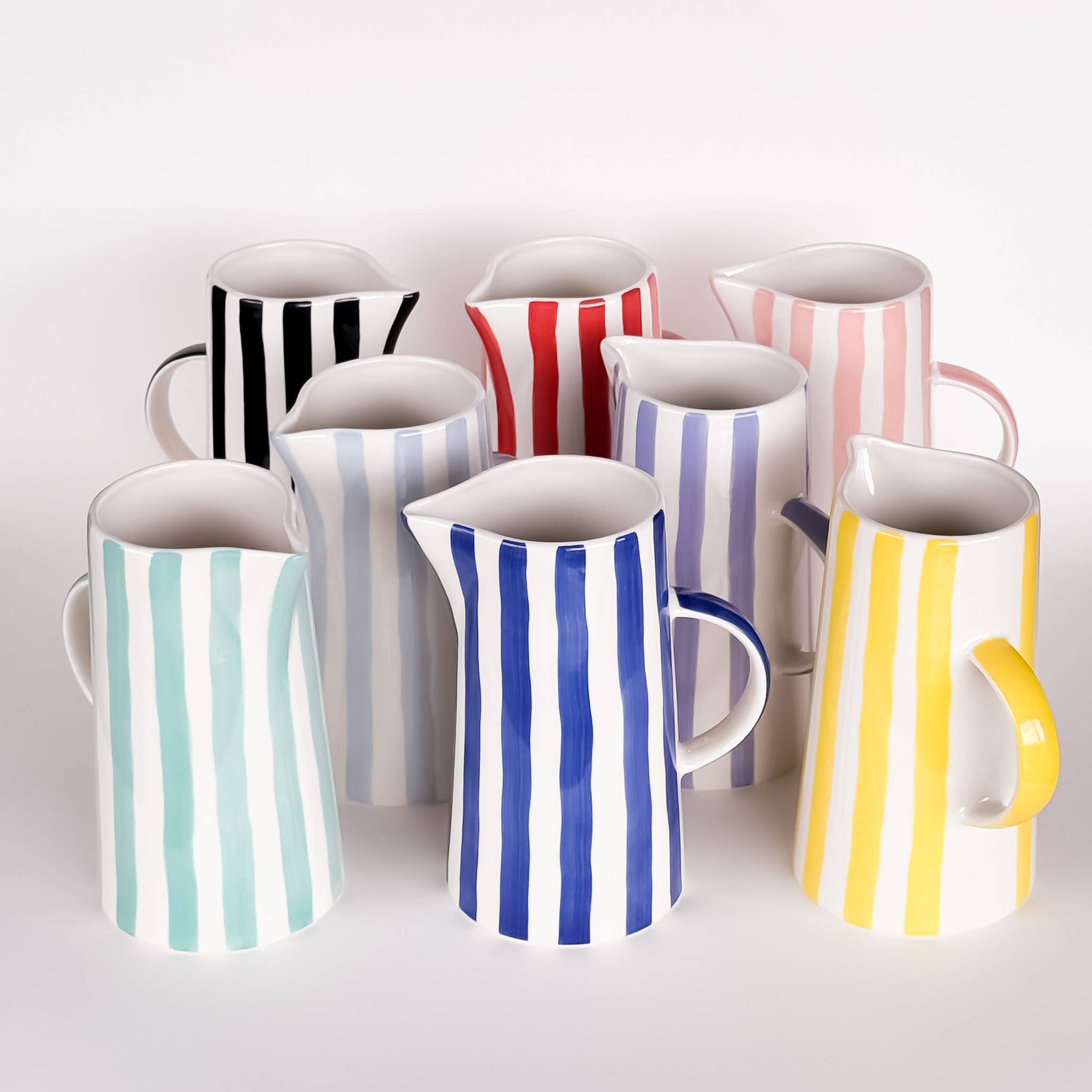 Magazin Minori - STRIPES Krug • incanto rose - ROSA ECK