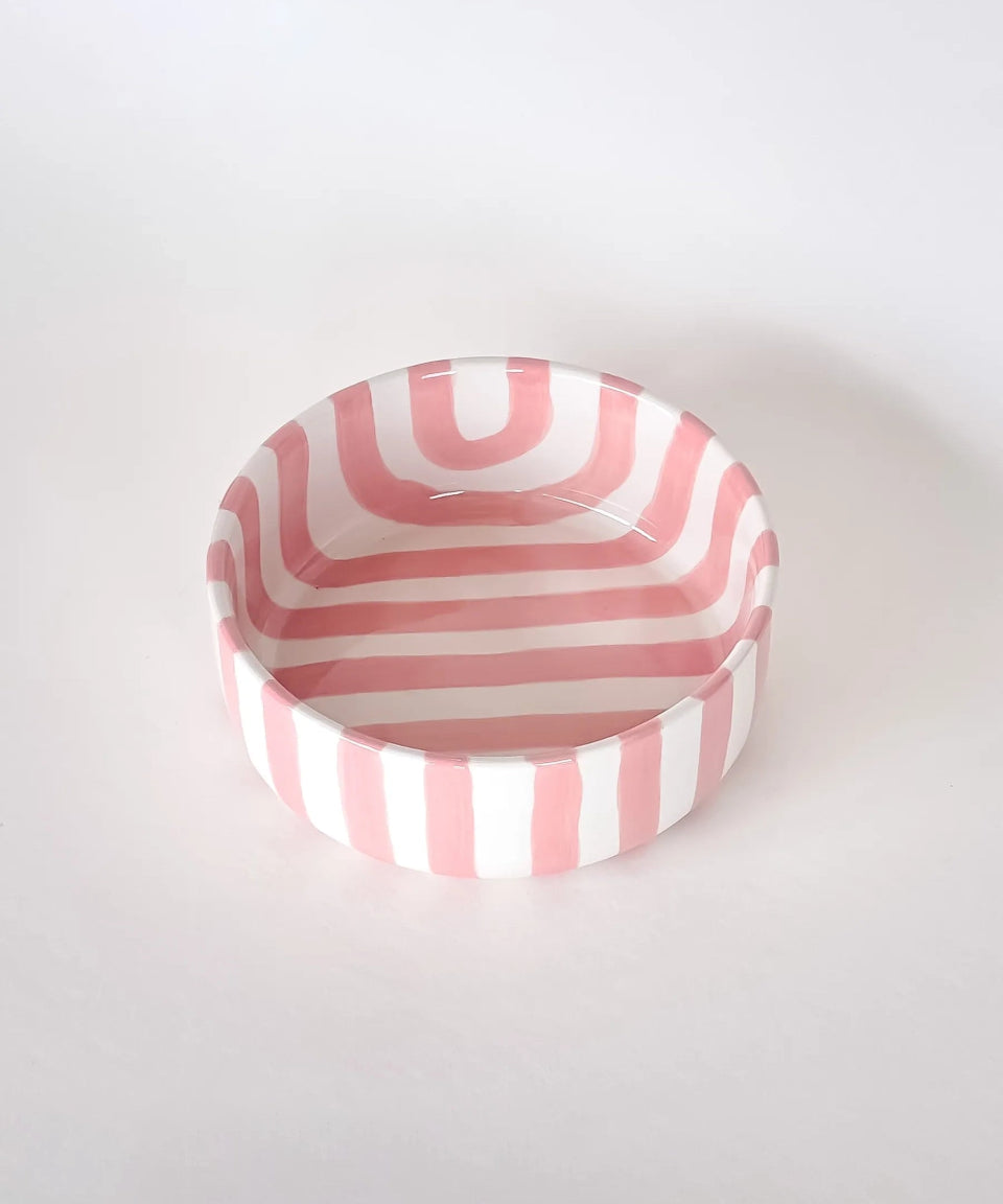 Magazin Minori - STRIPES Schale (600 ml) • incanto rose - ROSA ECK Concept Store