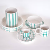 Magazin Minori - STRIPES Schale mit Streifen • Amalfi Mint - Schüssel - ROSA ECK