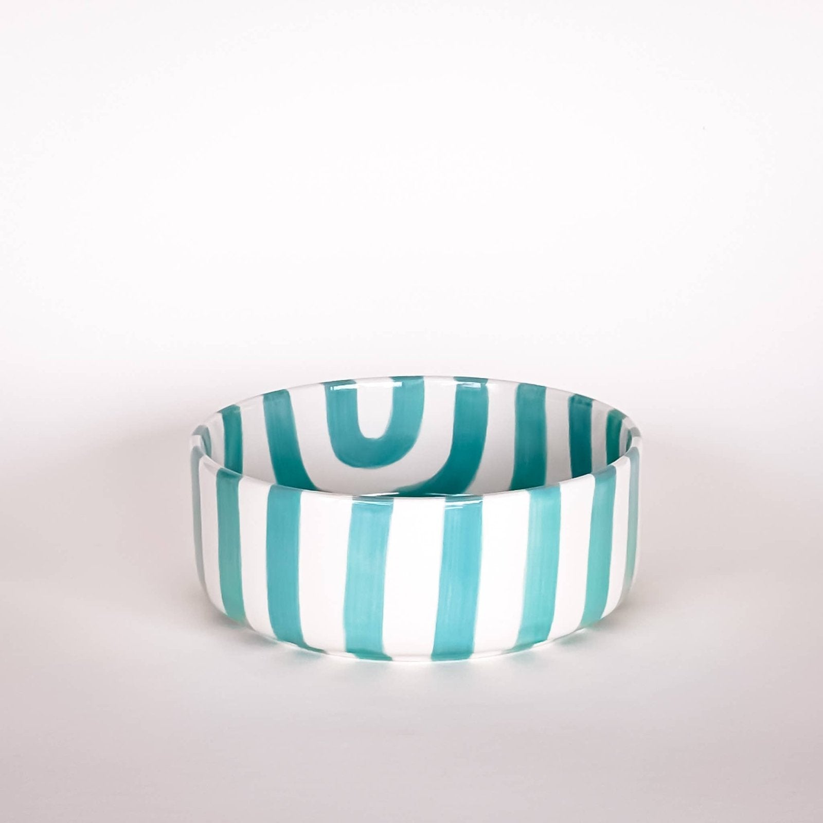 Magazin Minori - STRIPES Schale mit Streifen • Amalfi Mint - Schüssel - ROSA ECK
