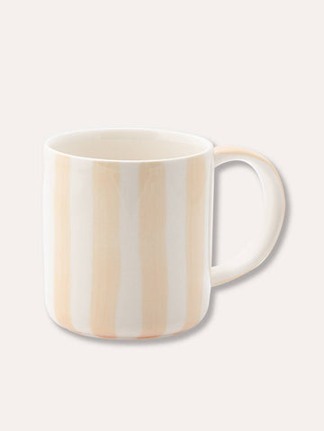 Magazin Minori - STRIPES Tasse (300 ml) | boho beige - ROSA ECK - Beige, boho beige,