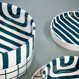 Magazin Minori - STRIPES Tasse (300 ml) • gentle green - Kaffee - und Teetasse - ROSA ECK Concept Store