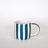 Magazin Minori - STRIPES Tasse (300 ml) • gentle green - Kaffee - und Teetasse - ROSA ECK Concept Store