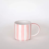 Magazin Minori - STRIPES Tasse (300 ml) • incanto rose - Kaffee - und Teetasse - ROSA ECK Concept Store