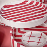 Magazin Minori - STRIPES Tasse (300 ml) • tramonto red - ROSA ECK Concept Store