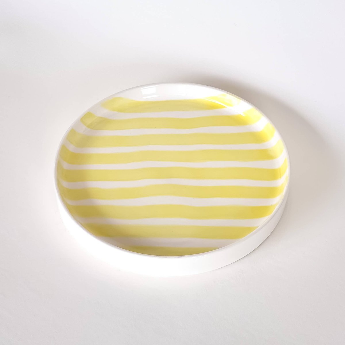 Magazin Minori - STRIPES Teller • spiaggia yellow - Teller - ROSA ECK Concept Store