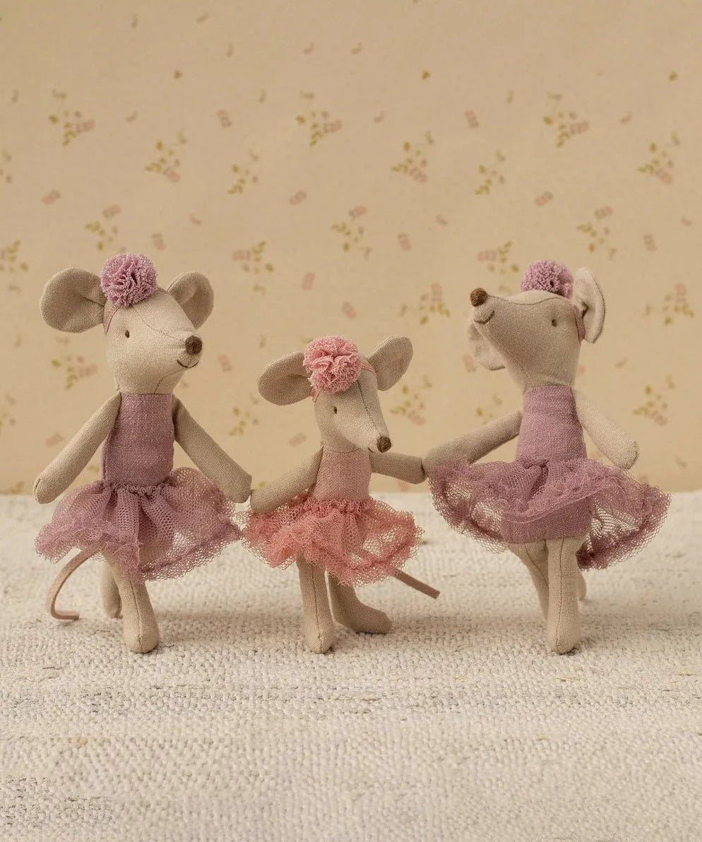 Maileg - Ballerina Maus (Lila) – Große Schwester - Spielzeug - ROSA ECK
