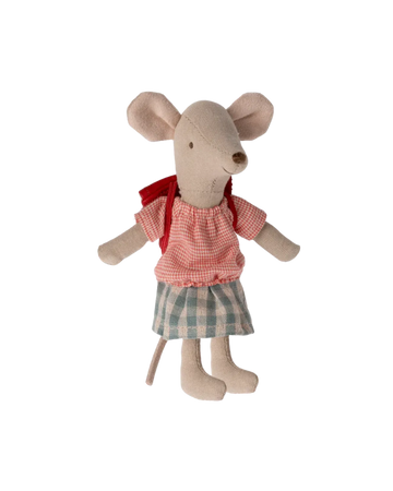 Maileg - Dreiradmaus Große Schwester • Rot - Spielzeug - ROSA ECK Concept Store