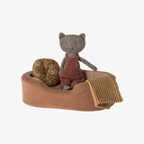 Maileg - Kuschelkorb für Kuscheltiere (Small) • Braun - ROSA ECK