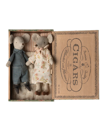 Maileg - Maileg Oma und Opa Maus in Box - Spielzeug - ROSA ECK Concept Store