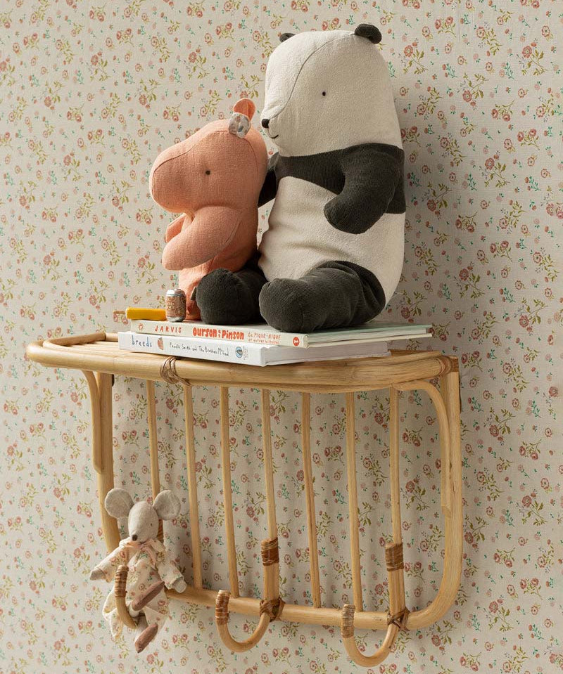 Maileg - SAFARI FRIENDS Kuscheltier | Panda - Medium - Stofftier - ROSA ECK - Stofftier, ,