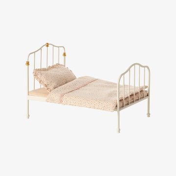 Maileg - Vintage Bett – Maus Puppenhaus • Creme - ROSA ECK