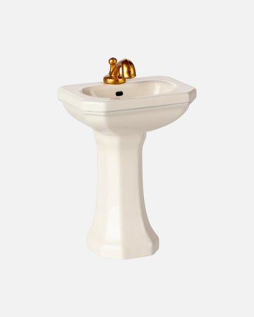 Maileg - Waschbecken – Maus Puppenhaus • Creme - Spielzeug - ROSA ECK