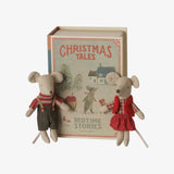 Maileg - Weihnachts-Zwillingsmäuse im Buch – Kleine Schwester und Kleiner Bruder - ROSA ECK