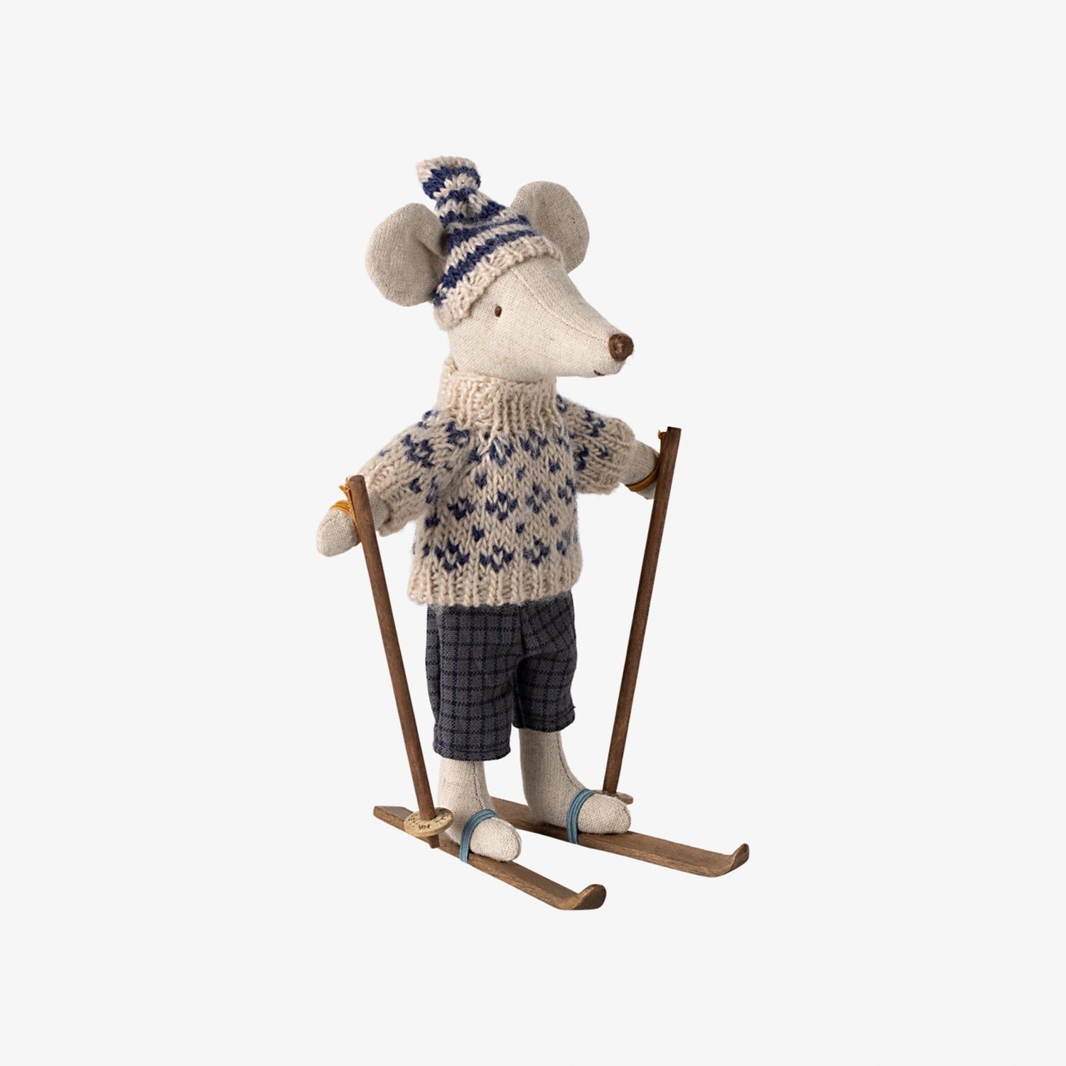 Maileg - Wintermaus mit Ski – Papa - ROSA ECK