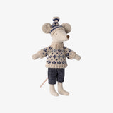Maileg - Wintermaus mit Ski – Papa - ROSA ECK