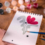 Maison Joliette - Malen nach Zahlen Set • Vine Flowers - ROSA ECK