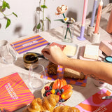 MAMF - YVES SAINT CROISSANT Frühstücksbrettchen - Serviertablett - ROSA ECK