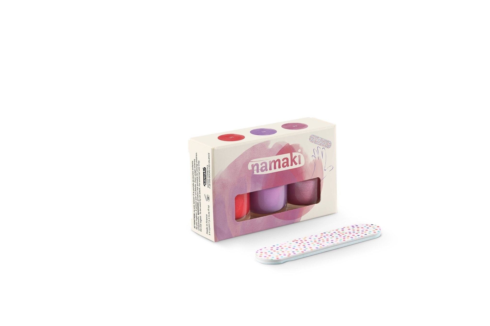 C.1-Set 3 Nagellacke Griotte, Mauve, Pink Glitter - ROSA ECK Concept Store