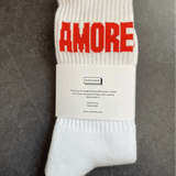 Navucko - AMORE Socken • Weiß - Socken - ROSA ECK Concept Store