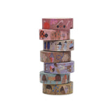 nuukk - MARIENKÄFER Washi Tape - ROSA ECK - 1 - 5 €, Lila,