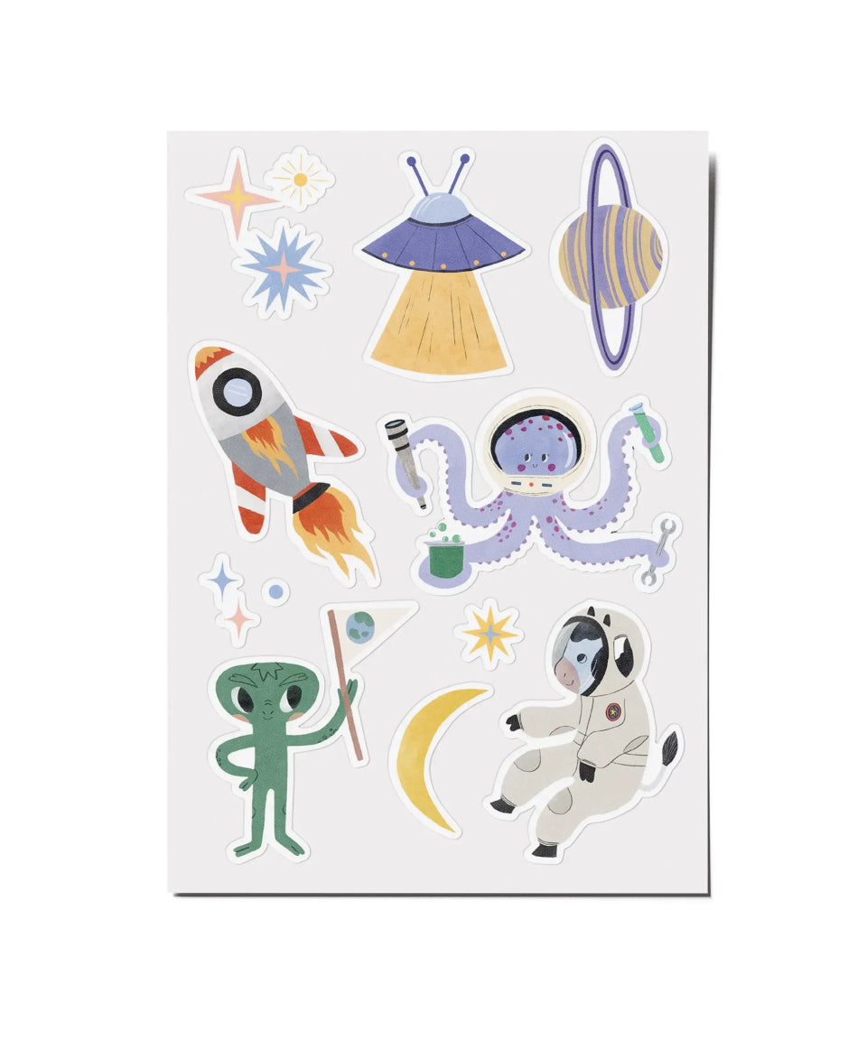nuukk - Stickerbogen • Space - Sticker - ROSA ECK Concept Store
