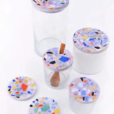 objet vague - BOLD Terrazzo Zuckerdose (366 ml) • Sand - ROSA ECK