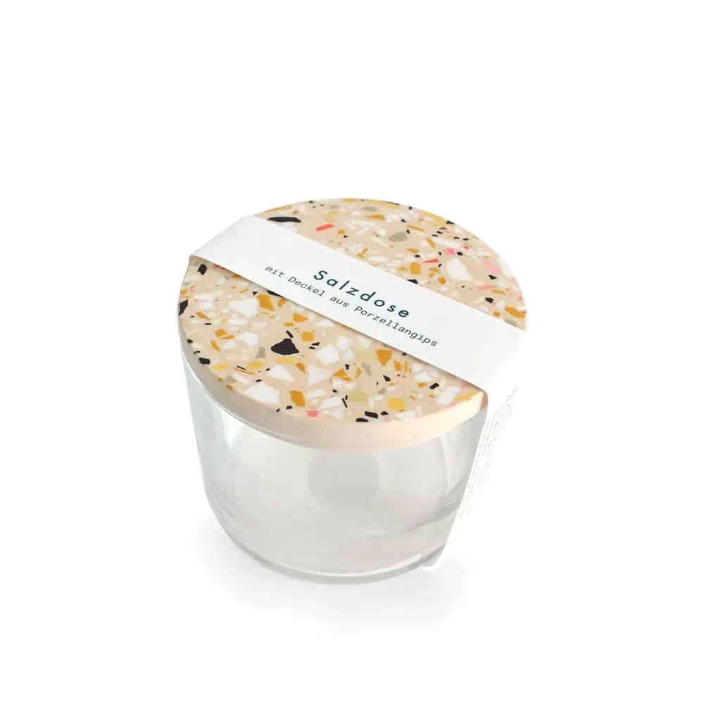 objet vague - Terrazzo Salzdose • Koralle - Dose - ROSA ECK Concept Store