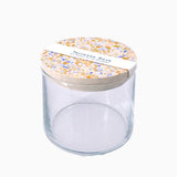 objet vague - Terrazzo Vorratsdose (700 ml) • Creme - Ocker - Dose - ROSA ECK Concept Store