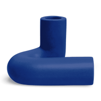 Octaevo - TEMPLO Kerzenhalter | Dark Blue - ROSA ECK - Blau, ,