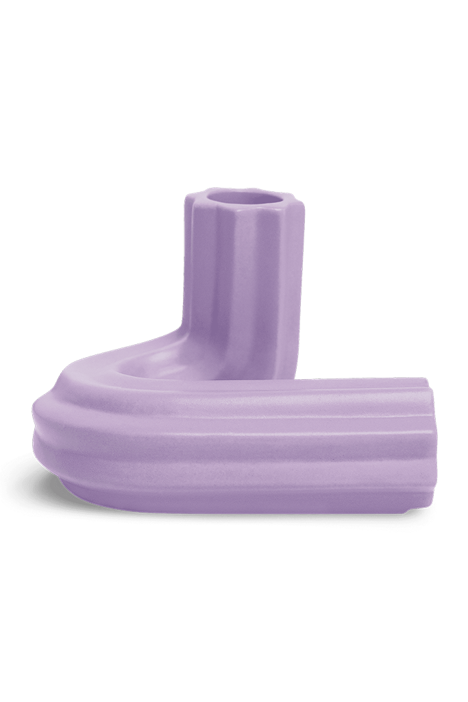 Octaevo - TEMPLO Kerzenhalter | Lilac - ROSA ECK - Lila, ,