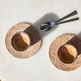 onomao - TRADITIONELL Espressobecher • Steingrau Dipped - Espressotasse - ROSA ECK