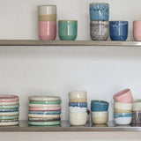 onomao - TRADITIONELL Kleiner Becher • Sand Dipped - Kaffee - und Teetasse - ROSA ECK Concept Store