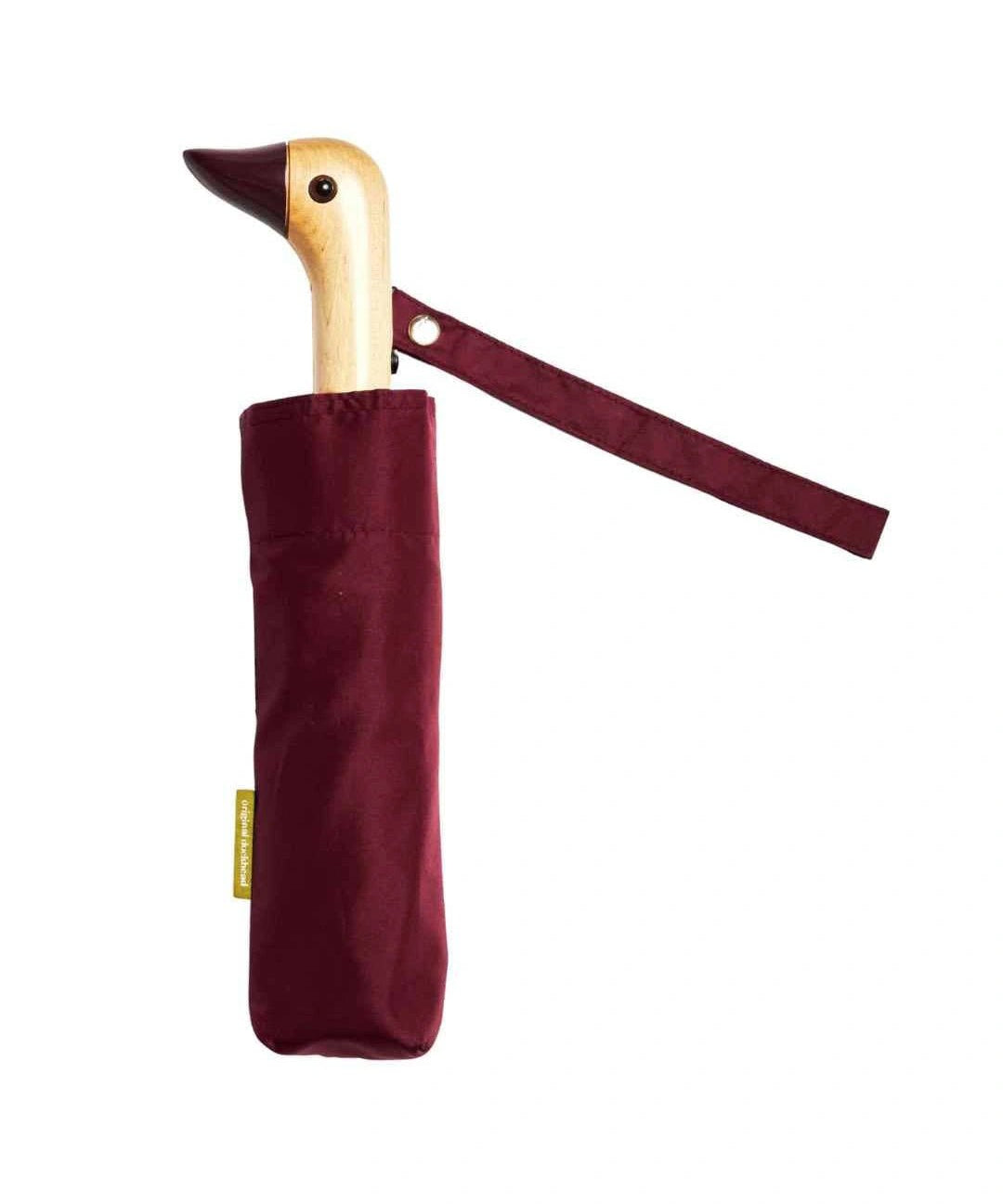 Original Duckhead - Regenschirm mit Entenkopf • Cherry - ROSA ECK