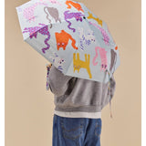 Original Duckhead - Regenschirm mit Entenkopf • Ice Arty Cats - ROSA ECK