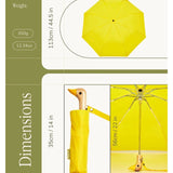 Original Duckhead - Regenschirm mit Entenkopf • Yellow - ROSA ECK