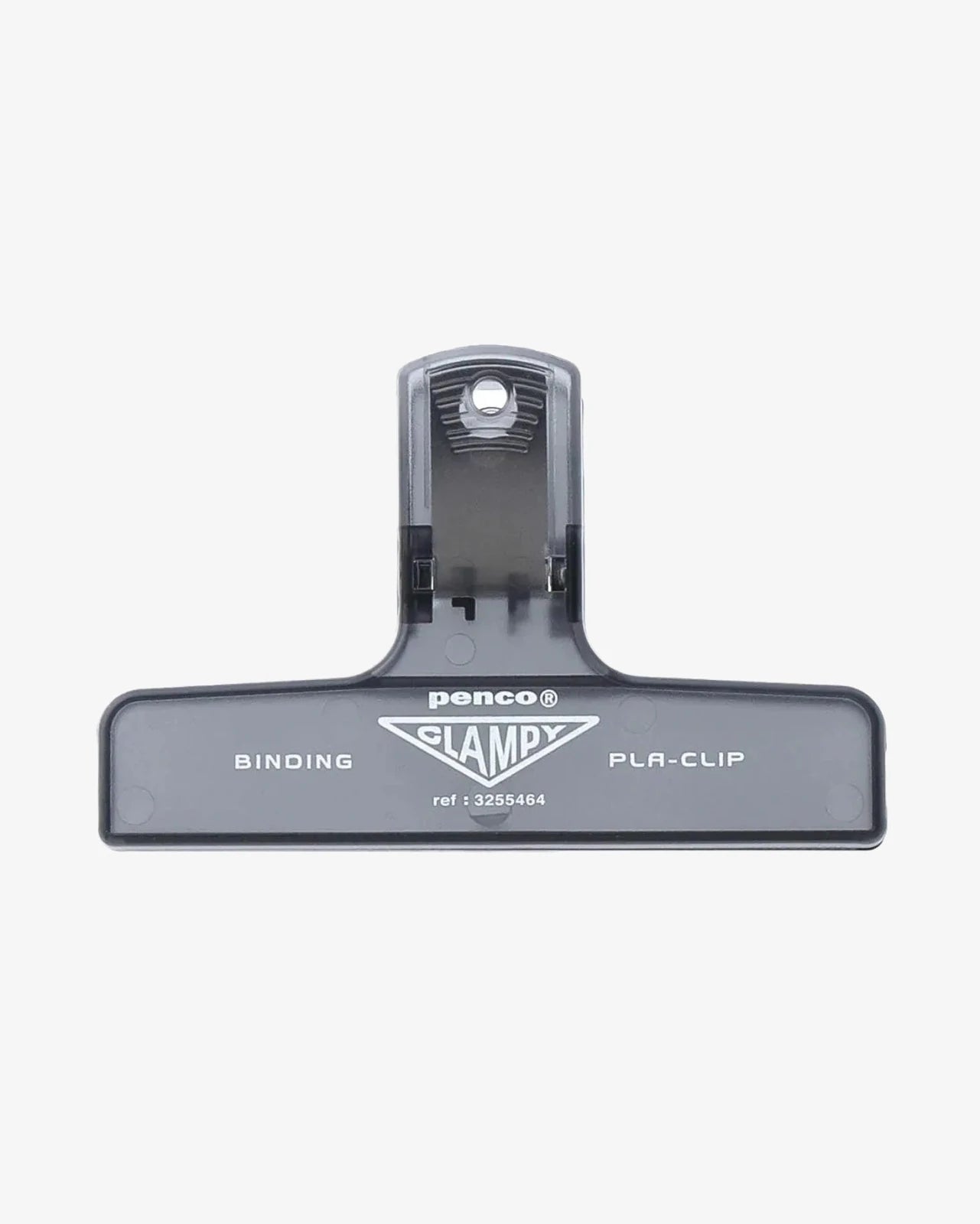 Penco - CLAMPY Große Papierklammer • Clear Black - ROSA ECK