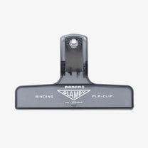 Penco - CLAMPY Große Papierklammer • Clear Black - ROSA ECK