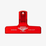 Penco - CLAMPY Große Papierklammer • Clear Red - ROSA ECK