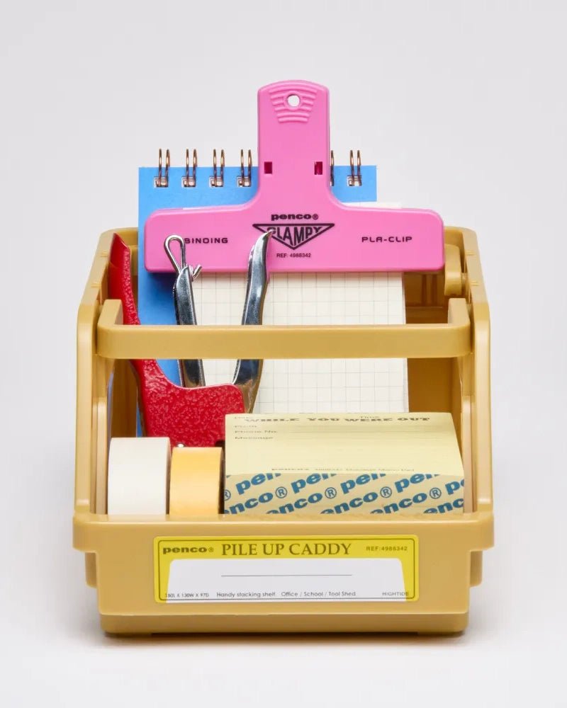 Penco - CLAMPY Große Papierklammer • Pink - ROSA ECK