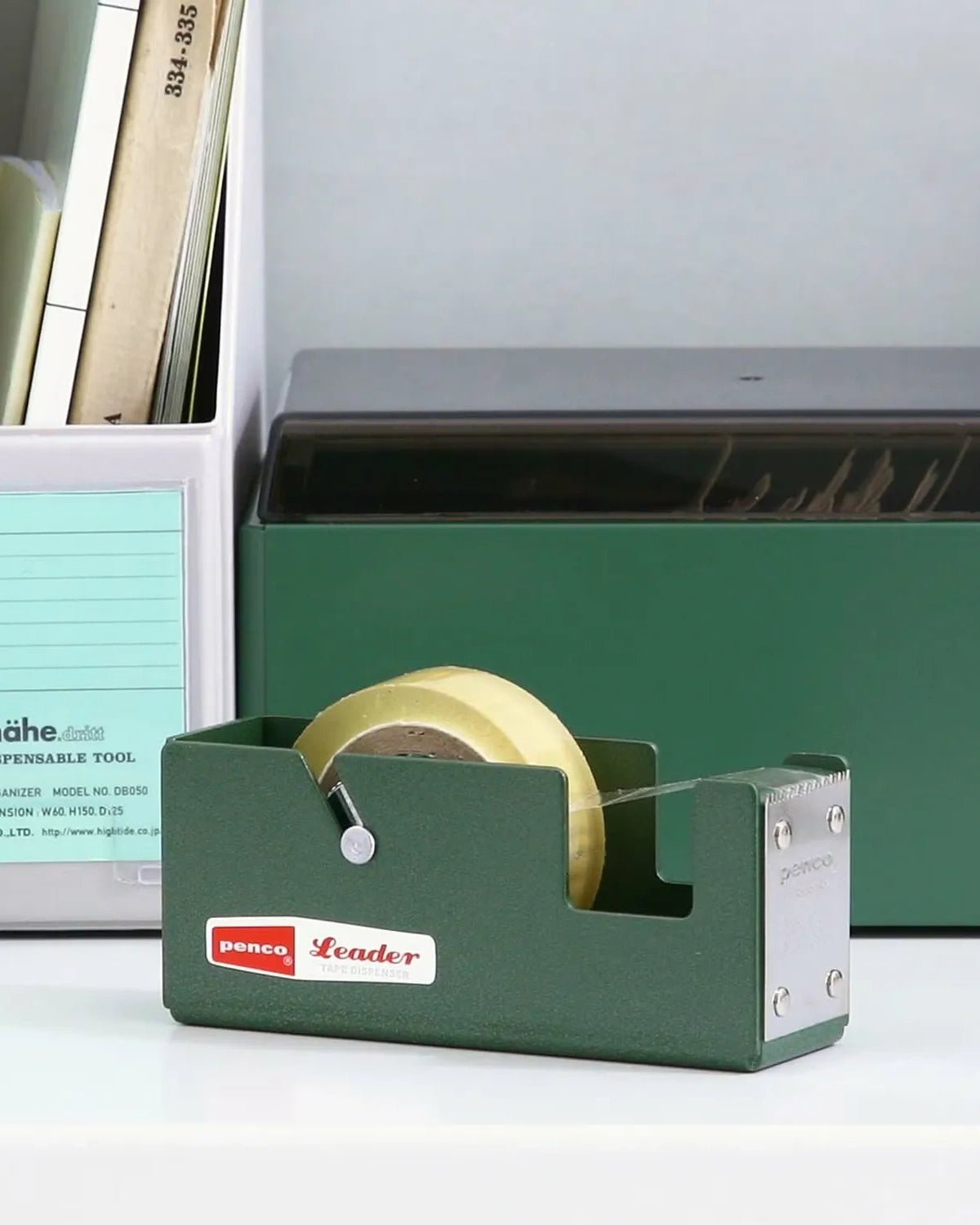 Penco - Mini - Klebebandabroller (S) • Green - ROSA ECK