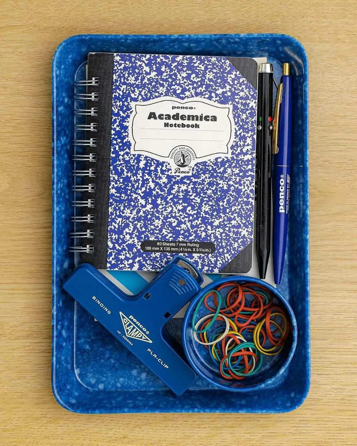 Penco - Schreibtischablage (M) • Navy - ROSA ECK